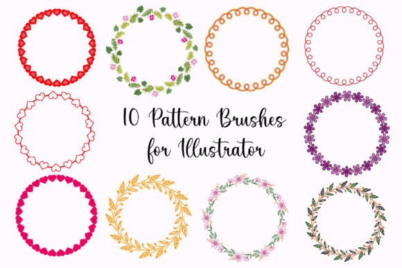 Elevating Digital Design: The Strategic Value of 10 Pattern Brushes for Illustrator and Hand Drawn Textures