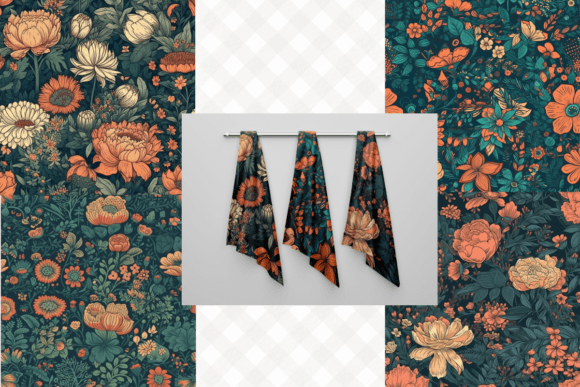 Floral Garden Seamless Pattern for Creative Projects