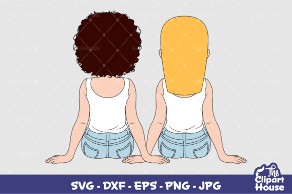 Girl Best Friends: The Ultimate Design for Cricut, Silhouette, and Cutting Machines