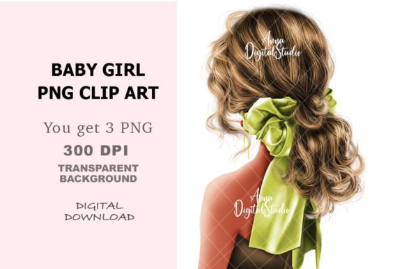 Girl Clip Art & Fashion Designs for Creatives