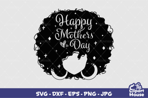 Happy Mothers Day Afro