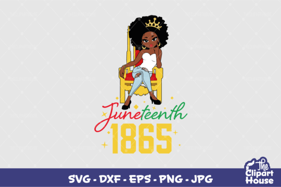 Juneteenth Queen: A Versatile Digital Asset for Creative Professionals