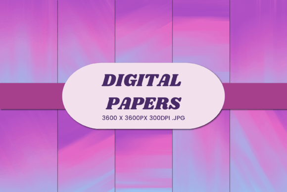 Retro Vintage Abstract 5 Digital Paper for Creative Projects