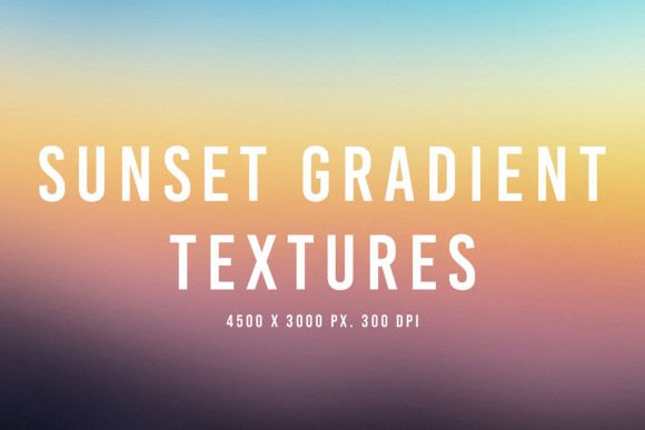 Sunset Gradient Textures: Elevating Your Projects with Professional Digital Papers